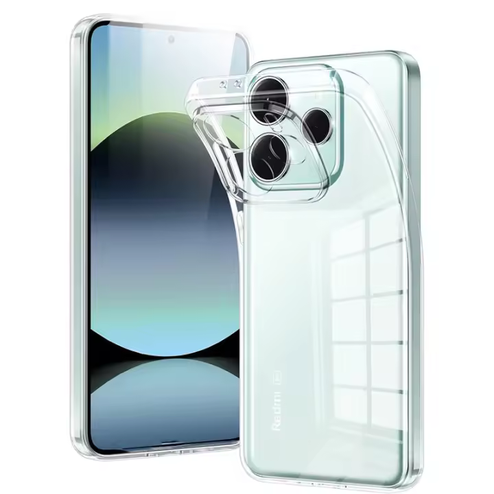 Funda de Silicona Suave Ultra-Delgada para Xiaomi Redmi Note 14, 13, 12 Pro Plus - 1