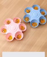 Bol para Mascotas en Forma de Flor Alimentador Tricotal para Cachorros Botella de Agua para Gatos - details 0