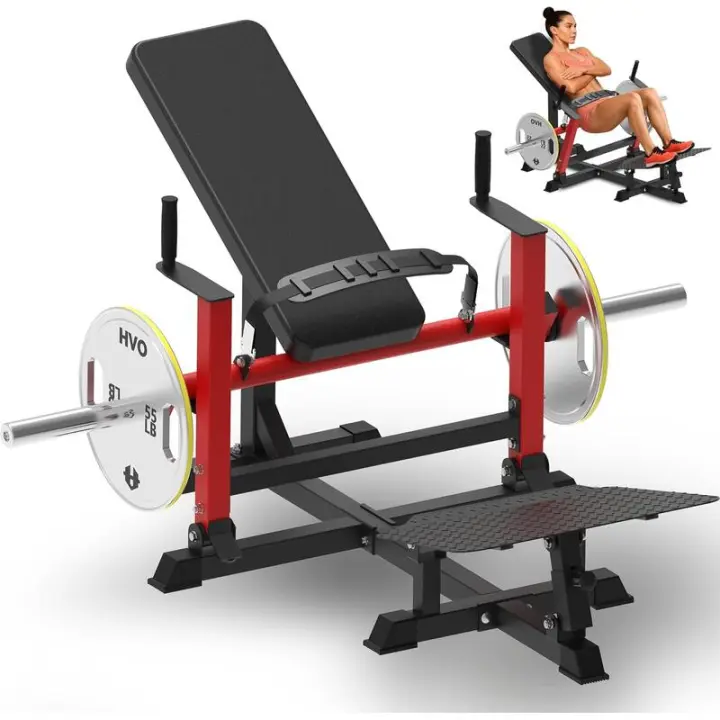 Ejercicio de empuje de cadera y puente de glúteos: Equipo de entrenamiento de alta resistencia para el desarrollo y moldeado de los músculos de los glúteos, gimnasio en casa para mujeres y hombres - 1