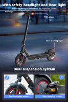 IScooter i10-patinete eléctrico plegable para adultos, patinete eléctrico de 40 KM/H, patinete eléctrico de 650W, patinete de 36V y 15Ah - details 6