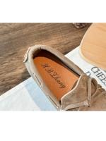 Mocasines planos de tela con lazo Simple para niños, zapatos de princesa de estilo minimalista, antideslizantes y resistentes al desgaste, novedad de 2024 - details 13