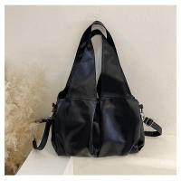 Bolso de gran capacidad de las mujeres de la primavera nueva moda simple retro bolso de mano nicho bolso de hombro - details 33