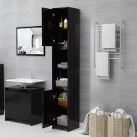 Baño Almacenamiento Almacenaje Mueble Estante para Lavadero Ordenado Robusto Estable Madera - details 3