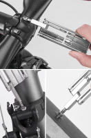 ROCKBROS 8 en 1 Herramienta Multifuncional Conveniente Herramientas de Reparación de Bicicletas en Acero 40CR Accesorios para Bicicletas - details 7