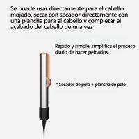 Súper alisador de pelo, secador de pelo húmedo a seco 3 en 1.alisador de pelo portátil de iones negativos de 1300W - details 5