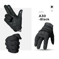 Guantes tácticos de camuflaje con pantalla táctil y dedos para Paintball, bicicleta, tiro, motocicleta, Airsoft, deportes de combate, antideslizantes para hombres - details 11