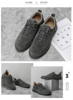 Zapatos Casuales de Cuero para Hombres Versátiles de Verano, Transpirables, Tamaño Grande - details 23