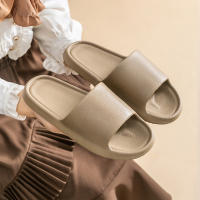 Zapatillas planas ligeras de EVA para mujer, zapatos de baño cómodos para masaje, toboganes de Interior para parejas, zapatos de ducha para el hogar, verano, nueva moda - details 20