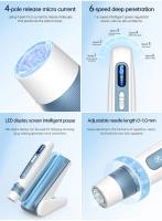 Pluma de microagujas RF, microaguja eléctrica, Derma Pen, terapia profesional de belleza, uso doméstico portátil para la piel - details 8