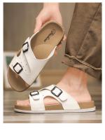 Sandalias de verano para hombre, zapatillas casuales, nuevo estilo 2025, para exteriores, deportivas, de conducción, sandalias de playa resistentes al desgaste de doble propósito - details 14
