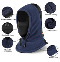 WEST BIKING-pasamontañas térmico para hombre y mujer, máscara de capucha para la cabeza, resistente al viento, para esquí - details 4
