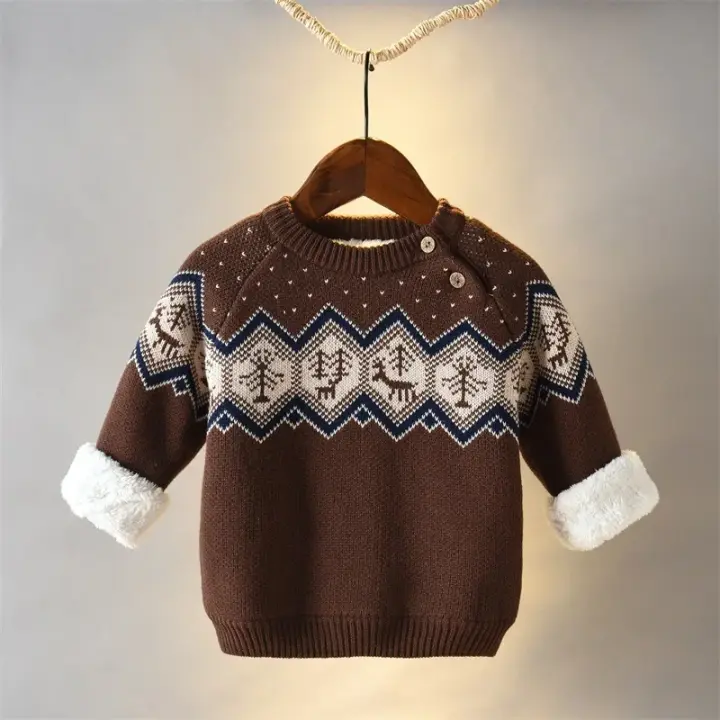 Suéter de lana con ctoon wm, moda infantil - 1