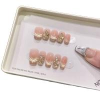Pura fototerapia manual uñas portátiles sena atardecer parche de uñas reutilizable extraíble - details 2