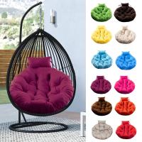 Cojín de Silla Colgante de Balcón con Columpio Suave y Cómodo para Decoración del Hogar Diseño Redondo y Espeso - details 2