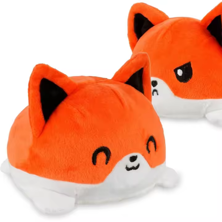 Peluche suave con estado de Ángel cambiable, Diseño reversible de doble cara, Bonito regalo para niños, solo volt - 1