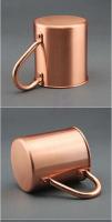 Moscow Mule PURE Tazas-Cyder-Shaped 100% Pure Solid 16 oz Tazas de cola Taza de cerveza de cobre - details 6