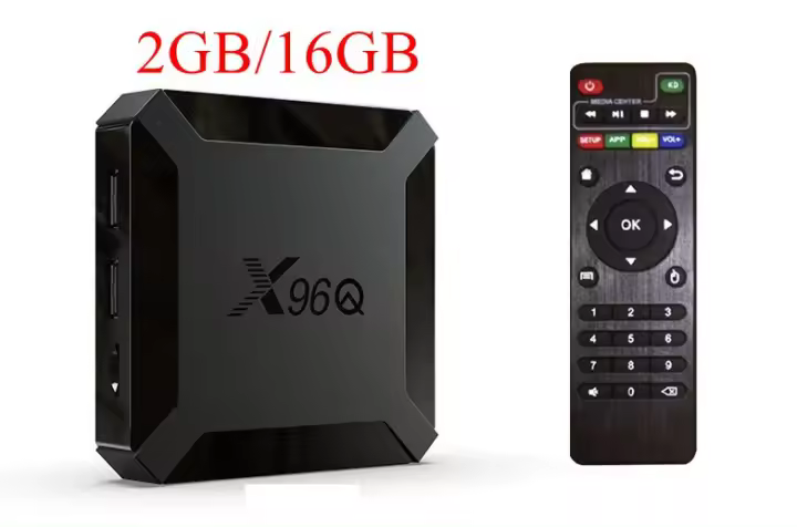 X96Q Android 10.0 Smart TV Box Reproductor de Medios HD Full con Wifi 2.4G - 1