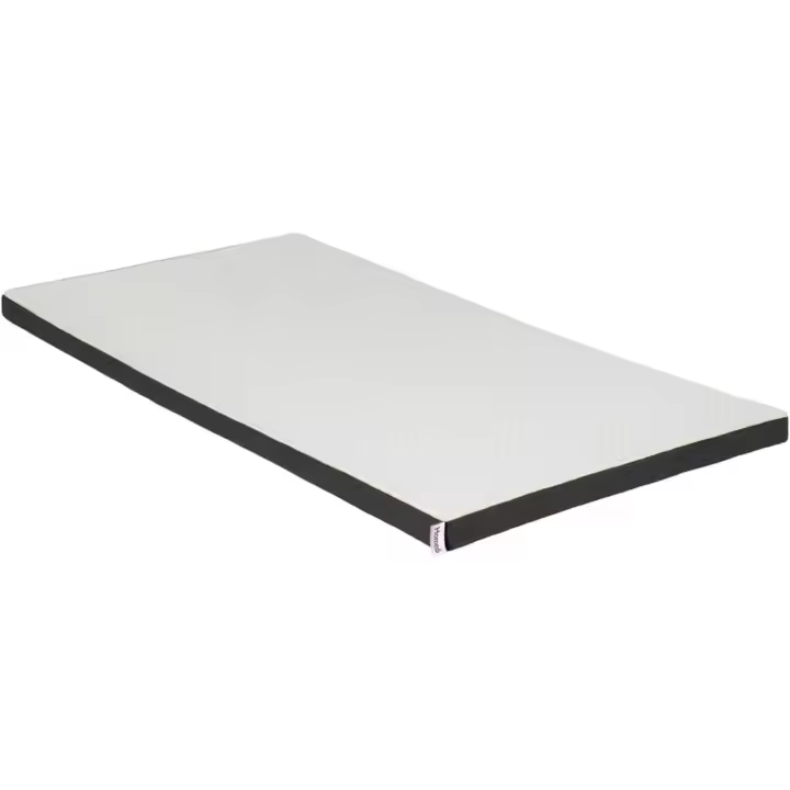 Topper de Viscoelástico 100% Funda Desmontable y Lavable Sobrecolchón de Espuma de Memoria de 6 cm - 1