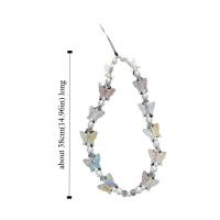Cordón para teléfono móvil con cuentas de mariposa, llavero antipérdida Y2K de colores dulces, cristalino y bonito - details 0