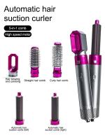 Peine secador de pelo 5 en 1, peine de aire caliente para rizar y alisar el cabello, peine de pelo recto automático y secador de pelo - details 3