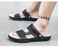 Zapatillas para hombre, novedad de verano 2025, chanclas de playa para hombre con suela suave para exteriores, combinables y versátiles. - details 3