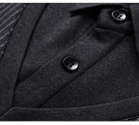 Caumanl-Camiseta de manga larga para hombre, ropa de trabajo informal de negocios, corte Regular, talla europea, moda de otoño - details 15