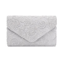 Bolso de noche para Mujer, bandolera de encaje para fiesta, boda, hombro - details 7