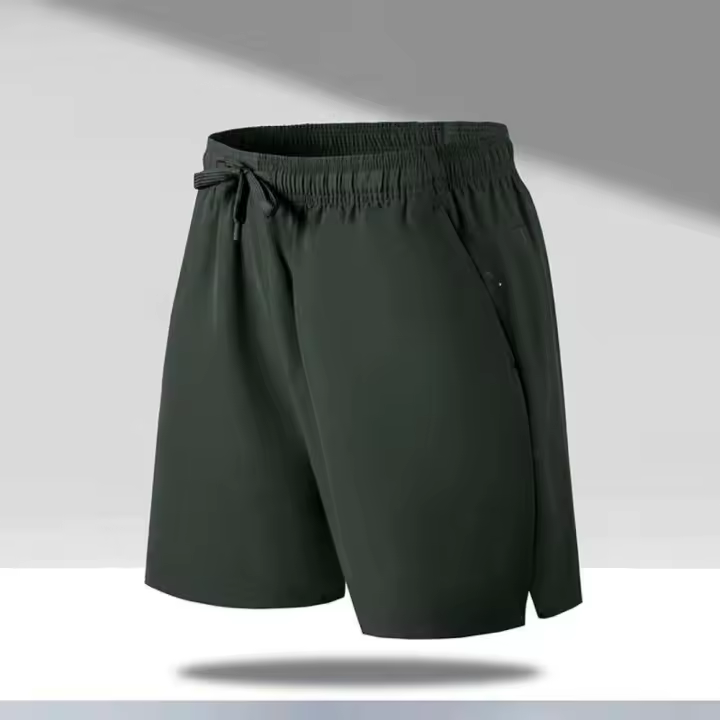 Pantalones cortos deportivos de verano para hombre, bermudas informales transpirables y cómodas, playa M-6XL - 1