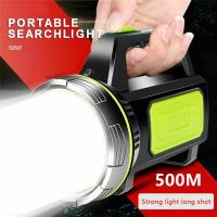 Linterna LED Potente Lámpara de Mano Portátil Recargable Modos de Iluminación para Senderismo y Camping Ahorro de Energía Deportes y Exteriores - details 0