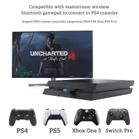 -Adaptador USB para juegos, receptor de Gamepad Bluetooth para PC, PS5, PS4, Xbox, One Handle, adaptador inalámbrico para Nintendo Switch Pro - details 10