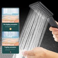 Cabezal de ducha ajustable multifunción, rociador de mano de alta presión, rociador de ahorro de agua, accesorios de baño - details 5