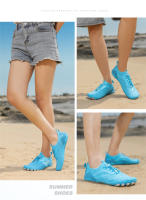 Nuevos zapatos acuáticos para mujer, zapatos de natación de cinco dedos, zapatos de playa antideslizantes, zapatillas de buceo en Río y Mar, zapatos deportivos para mujer - details 10