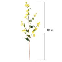 Flor de Hieracium Artificial de 100cm, hermosa y elegante simulación de ramas de sauce de nieve, flor falsa de tacto Real hecha a mano - details 0