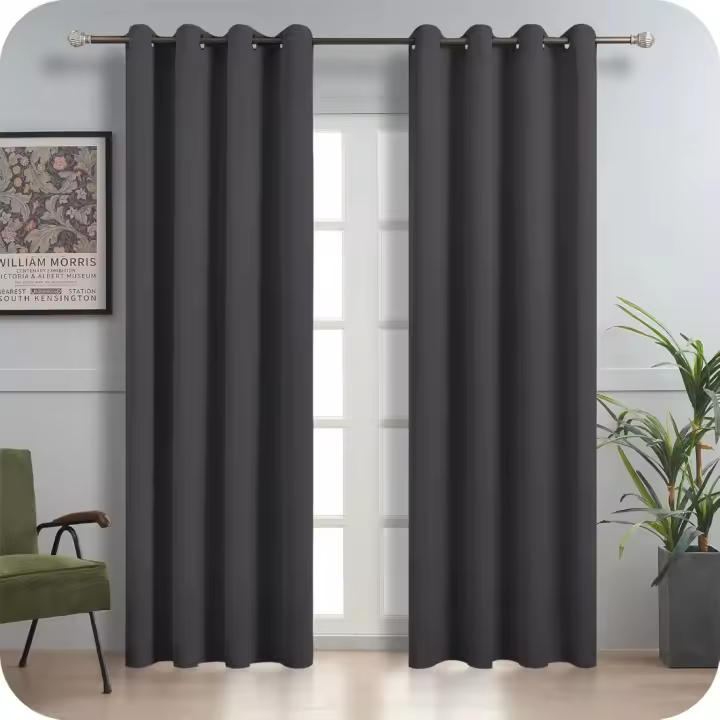 Cortinas Termóicas Opaquas Piezas de Dormitorio 140x245 cm Bloqueo de Luz - 1