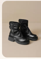 Botas de Mujer Estilo Británico Martin Augustine Nueva Primavera y Otoño Plataforma - details 6