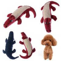 Juguete de Peluche de Lineno para Perros Crocodilo Interactivo Duro Juguete de Dientes Limpios para Mascotas Suministros de Limpieza para Mascotas - details 0