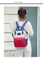 Bolsas de pañales de maternidad para madres, mochila de viaje de gran capacidad para el cuidado del bebé, de poliéster para embarazadas - details 20