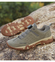 Zapatos de senderismo de marca para hombre, zapatillas de escalada con hebilla giratoria, zapatos antideslizantes para pesca al aire libre, zapatos de ciclismo y caza - details 11