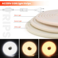 Cinta LED de Neón COB 220V 288Leds/m Luz de Alta Brillo FOB IP67 para Exteriores Jardín Dormitorio Cocina XUNATA con Interruptor Tipo de Bombilla Normal Estilo Chino - details 0