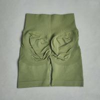Yoga mujeres sin costuras gimnasio entrenamiento cintura alta Push Up Fiess deportes ciclismo pantalones cortos - details 11
