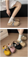 Zapatos Planos para Mujeres Versátiles de Moda Primavera-Otoño 2025 Estilo Mary Jane con Suela Redonda y Boca Poco Profunda - details 4