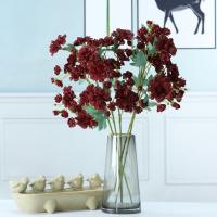 Flor de peonía Artificial de 63cm, rama de flor de peonía de seda elegante de plástico hecha a mano, 5 tenedores, flor falsa, decoración para el hogar y el jardín - details 10