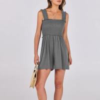 Colección de Moda de Verano Versátil Mono de Pierna Ancha con Tirantes Estilo Casual para Mujeres. - details 3