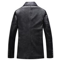 Chaqueta de Cuero de Alta Calidad CHAIFENKO para Hombres Ajuste Suelto Cómodo - details 3