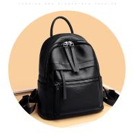 Mochila De piel de vaca para mujer y niña, morral de cuero suave de alta calidad, gran capacidad para viajes y ocio - details 20