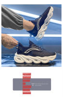 Primavera y verano, tallas grandes, para correr, informales, versátiles, tejidos con mosca, hombres de moda, zapatos deportivos de malla para hombres - details 11