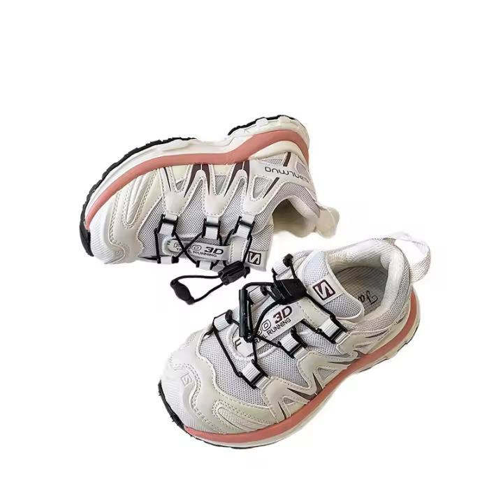 Compañero de clase primavera nueva moda ligera niñas papá zapatos niños medianos mayores niños zapatos deportivos niños zapatos para correr. - 1