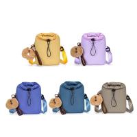 Bolsa cruzada para botella de agua de estilo coreano, bolsa portátil impermeable para botella de agua, bolsa para teléfono móvil con cordón de nailon y parte superior abierta - details 1