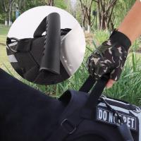Suministros para gatos, conjunto de correa reflectante para perros, Anti Escape, sin tirones, arnés para perros grandes, chaleco, cuerda de tracción ajustable transpirable para perros y cachorros - details 5