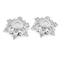 Cuentas de Flor de Brasso Dorado de 18K Joyería de Alta Calidad para Mujeres - details 19